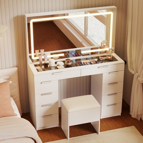 Vanity desk mirror and - w/mirror,