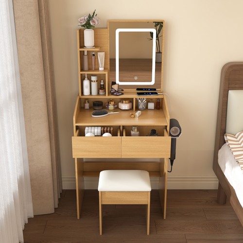Small makeup vanity - makeup,